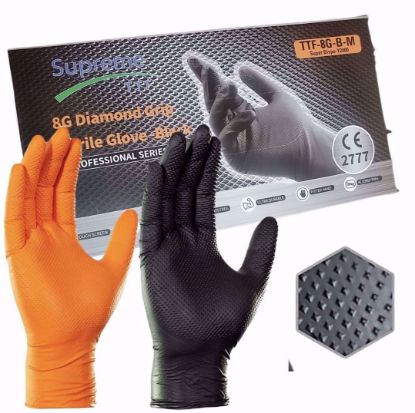 Picture of Diamond Grip 8ml Disposable Gloves Box Of 500 Gloves 