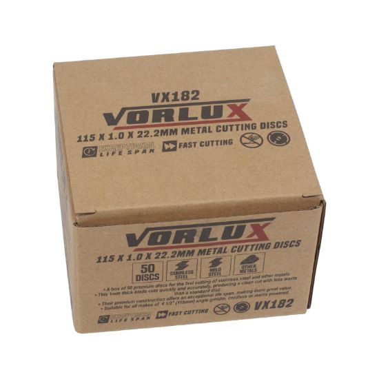 Picture of VORLUX 115 X 10 X 22.2MM METAL CUTTING DISCS